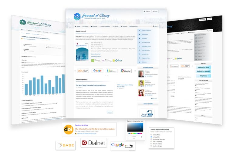 OJS Teması Seçerken Dikkat Etmeniz Gerekenler: Derginiz İçin En Doğru Görünüm Hangisi?